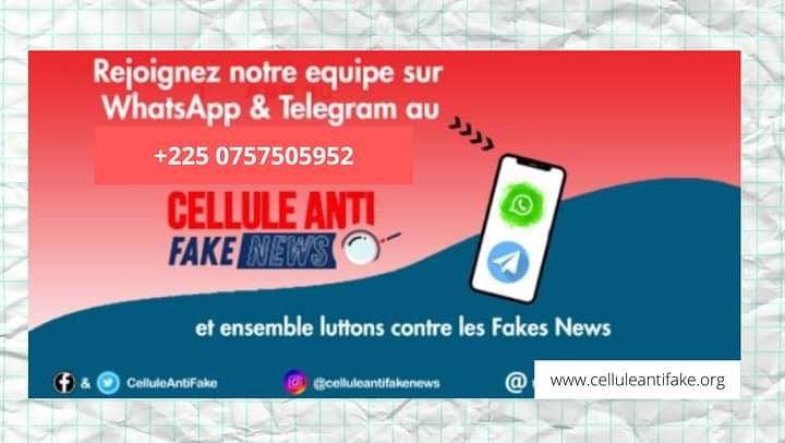 Rejoignez la Cellule Anti Fake News